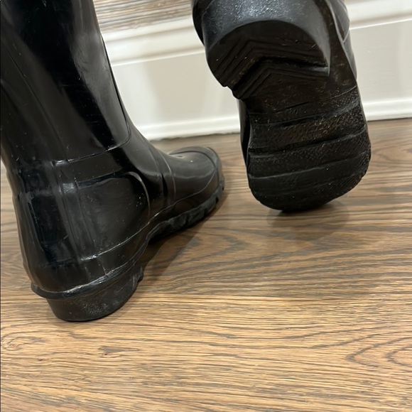 Hunter Black Rain Boots - Picture 4 of 6